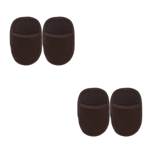 4Pièces Pour Polir Chaussures Bottes Noir 2