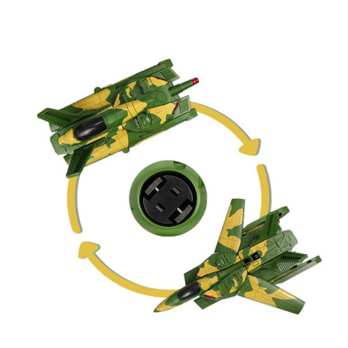 2Pièces Jouet Char Tank Plastique Vert Pour Petits 2