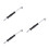 3Pièces Têtes Gonflage Métal Pour Assorties 3