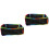 2Pièces Organiseur Poussette Bébé Noir Oxford Polyester 5