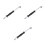 3Pièces Têtes Gonflage Métal Pour Assorties 6