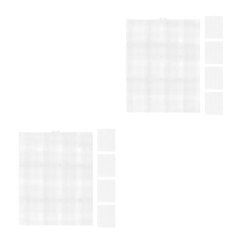 10Pièces Plaques De Plastique Blanches Pe Pour Accessoires DIY 2