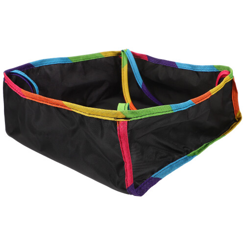 2Pièces Organiseur Poussette Bébé Noir Oxford Polyester 1