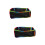 2Pièces Organiseur Poussette Bébé Noir Oxford Polyester 7
