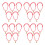 20Pièces Colliers Chats Main Bijoux Décoratifs 5