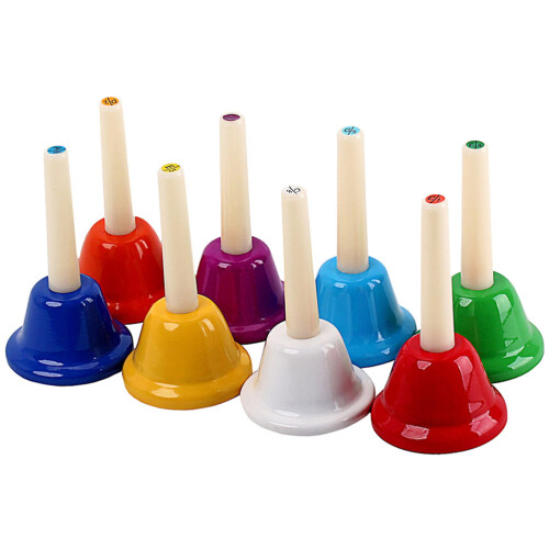16Pièces Instruments Percussion 8 Sons 8 Couleurs Son Clair Éducation 1
