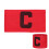 4Pièces Brassards Nylon Ajustables Pour Football 1
