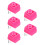 5Pièces Freins Rose Faciles À Installer Pour Rollers Enfants 7