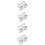 16Pièces Support Z Aluminium Pour Solaire Argenté 9