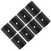 40Pièces Pièces De Remplacement Baby-Foot PVC Noir Anneaux