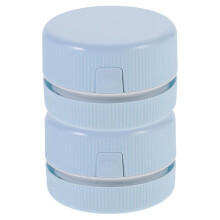 4Pièces Aspirateur De Bureau Mini Portable ABS Silencieux Bleu Ciel