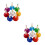 16Pièces Instruments Percussion 8 Sons 8 Couleurs Son Clair Éducation 5