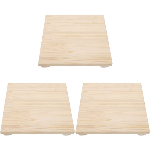 3Pièces Planches En Bois Pour Argile Accessoires De Sculpture 1