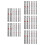 60Pièces Règles Couture Aluminium Précises Pour Mesure DIY 3