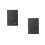 2Pièces Cahier À Dessin Noir Papier Bois Portable Usage 7