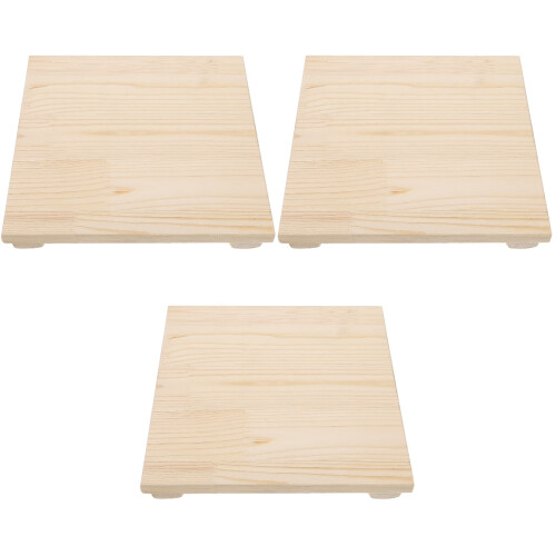 3Pièces Planches En Bois Pour Argile Accessoires De Sculpture 2
