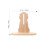 2Pièces Support Bois Pour Roue De Hamster Silencieuse Marron Clair 11