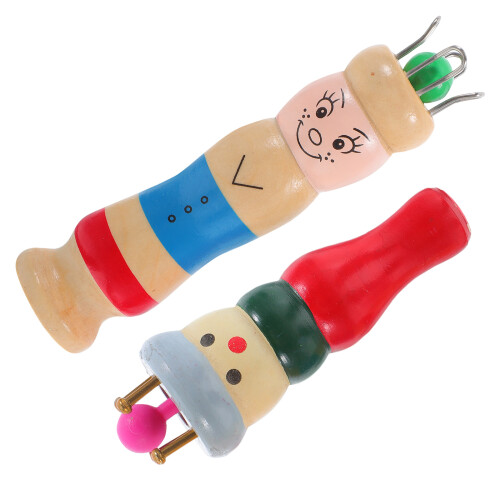 4Ensembles Outils Crochet Bois Pour Artisanat Facile 2