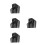 4Pièces Outils PU , Plateau Compact Pour Mélange 7