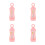 4Pièces Thermomètres Rose Bébé Bain - Facile 7
