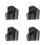 4Pièces Outils PU , Plateau Compact Pour Mélange 5
