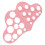 4Pièces Règle Rose Silicone Multifonction Mamelon 2