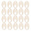 300Pièces Support Broderie Bois Beige Design Unique DIY 1