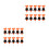 200Pcs Black Plastic Tile Spacer Leveler Locator Reusable Tile Kit 4