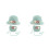2Ensembles Chapeaux Enfants Vert Sac 8