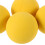 20Pcs Yellow Rubber Soft Bouncy Balls for Rebound Training 11
