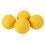 20Pcs Yellow Rubber Soft Bouncy Balls for Rebound Training 2