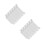 2Ensembles Accessoires Gouttière Blancs Avec Adaptateurs Supports 4