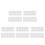 5Ensembles Pastilles Adhésives Polyvalentes Transparentes Trace 4