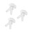 3Sets Durable White Karate Costume Kids Martial Arts Training Apparel 8