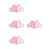 4Pièces Règle Rose Silicone Multifonction Mamelon 8