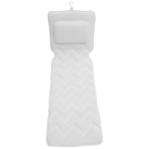 2St Bad Pillow Wit Polyester Comfortabele Spa Ondersteuning 2