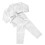 3Sets Durable White Karate Costume Kids Martial Arts Training Apparel 2