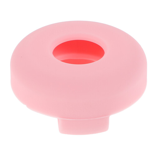 2Pièces Couvercles Silicone Rose Adaptés Collier Anti- 1