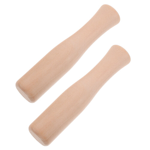 8Pièces Bâtons Mouture Bois Cuisine Pour Ail 2