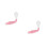 2Pcs Infant Bendable Spoon Pink Silicone Easy-Grasp Kids Tableware 3