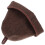 5Pcs Soft Comfortable Felt Sauna Hats Light Brown Sauna Supplies Cap 1