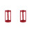 2Pièces Patère Extincteur Murale Rouge Durable 5