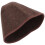 5Pcs Soft Comfortable Felt Sauna Hats Light Brown Sauna Supplies Cap 2
