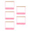 5Pcs Multifunctional Pink Bird Perch Stand for Parakeets and Parrots 9