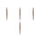 4Pcs Small Wooden Rolling Pins Durable Chicken Wing Wood Dough Rollers 8