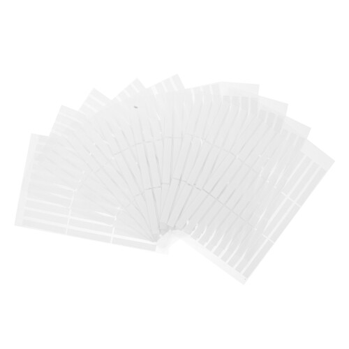 40Pièces Gel Transparent Fixation Ongles Pressés 2