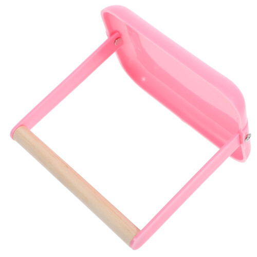 5Pcs Multifunctional Pink Bird Perch Stand for Parakeets and Parrots