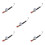 5Pièces Nozzle Gonfleur Durable Plombé Et Pression Rapide 7