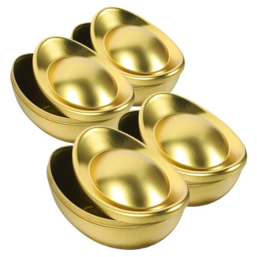 8Pièces Boîtes À Biscuits En Métal Couvercle Élégant 1