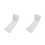 2St Bad Pillow Wit Polyester Comfortabele Spa Ondersteuning 9